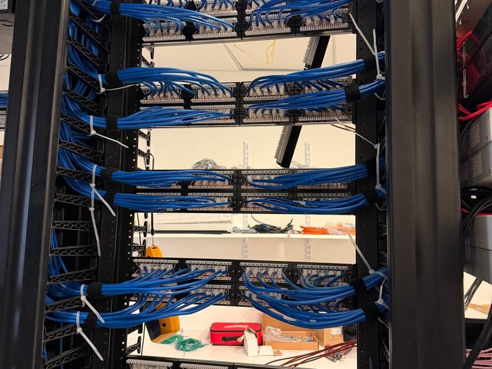 Structured Cabling installation by Dosittec Computers